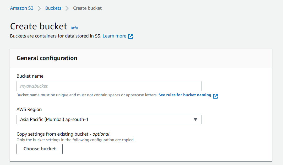 Create bucket in amazon s3: Pendo to Redshift | Hevo Data